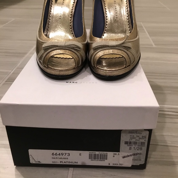 Marc Jacobs Peep Toe Heels - Picture 6 of 6